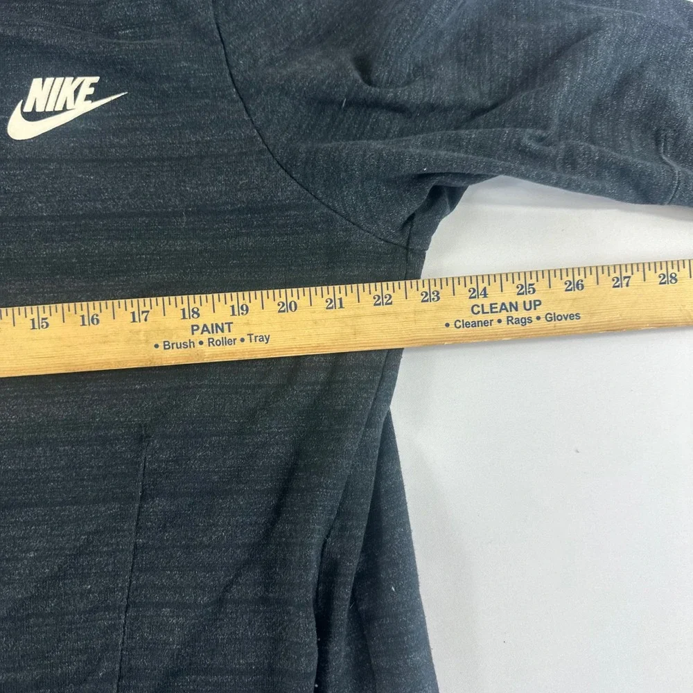 Nike‎ Youth XL Full Zip Hoodie Therma Fit Charcoal Black